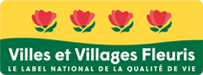 4 fleurs au label Villes et Villages Fleuris