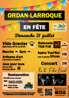 Fête Ordan-Larroque 2022 – Poster A3