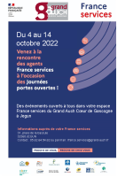 Affiche Générale – Journée Portes Ouvertes – France Services Jegun