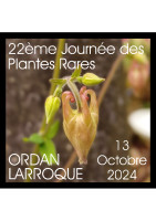 Affiche 22ème journée des plantes rares – carré PDF