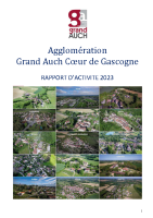 Agglomération Grand Auch Coeur de Gascogne (GCAG) – Rapport d’Activité 2023