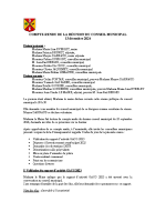 Conseil Municipal – Compte Rendu – 2024-12-13