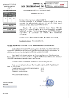 Vote des taux des taxes directes locales pour 2025