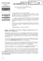 Composition du conseil communautaire fixé dans le cadre d’un accord local