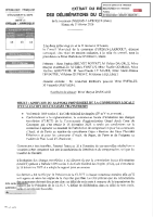 Adoption du rapport provisoire de la commision locale d’évaluation des charges transférées